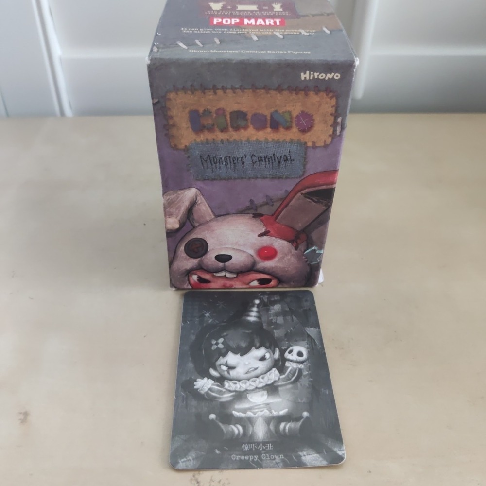 Pop Mart x Hirono Monsters' Carnival Series Figures - Creepy Clown - Sealed Bag